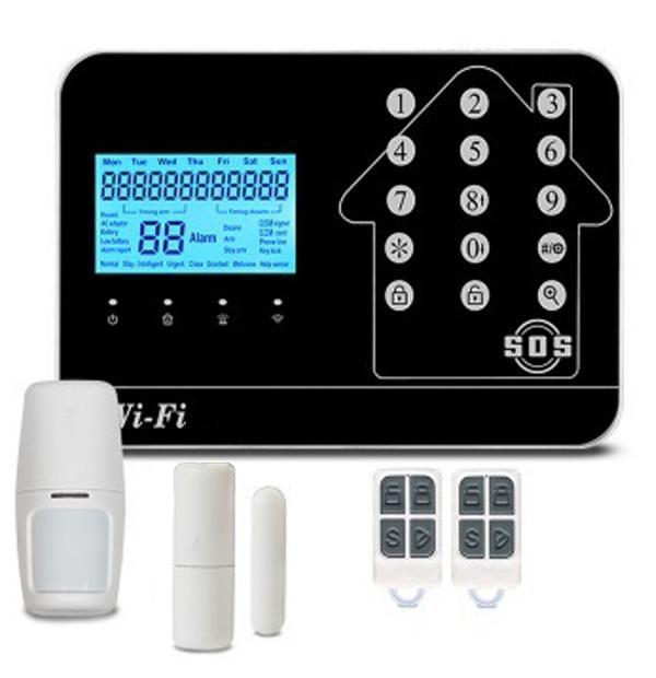 KS-552 Sistema de Alarma Inalámbrico | WIFI+GSM+PSTN