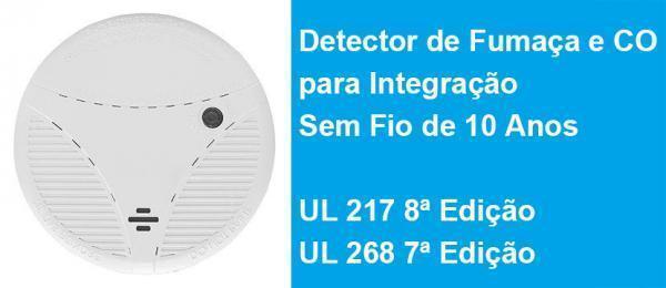 O Que é Detector de Fumaça Sem Fio UL 217 8ª Ed. para Detecção de Incêndio e CO